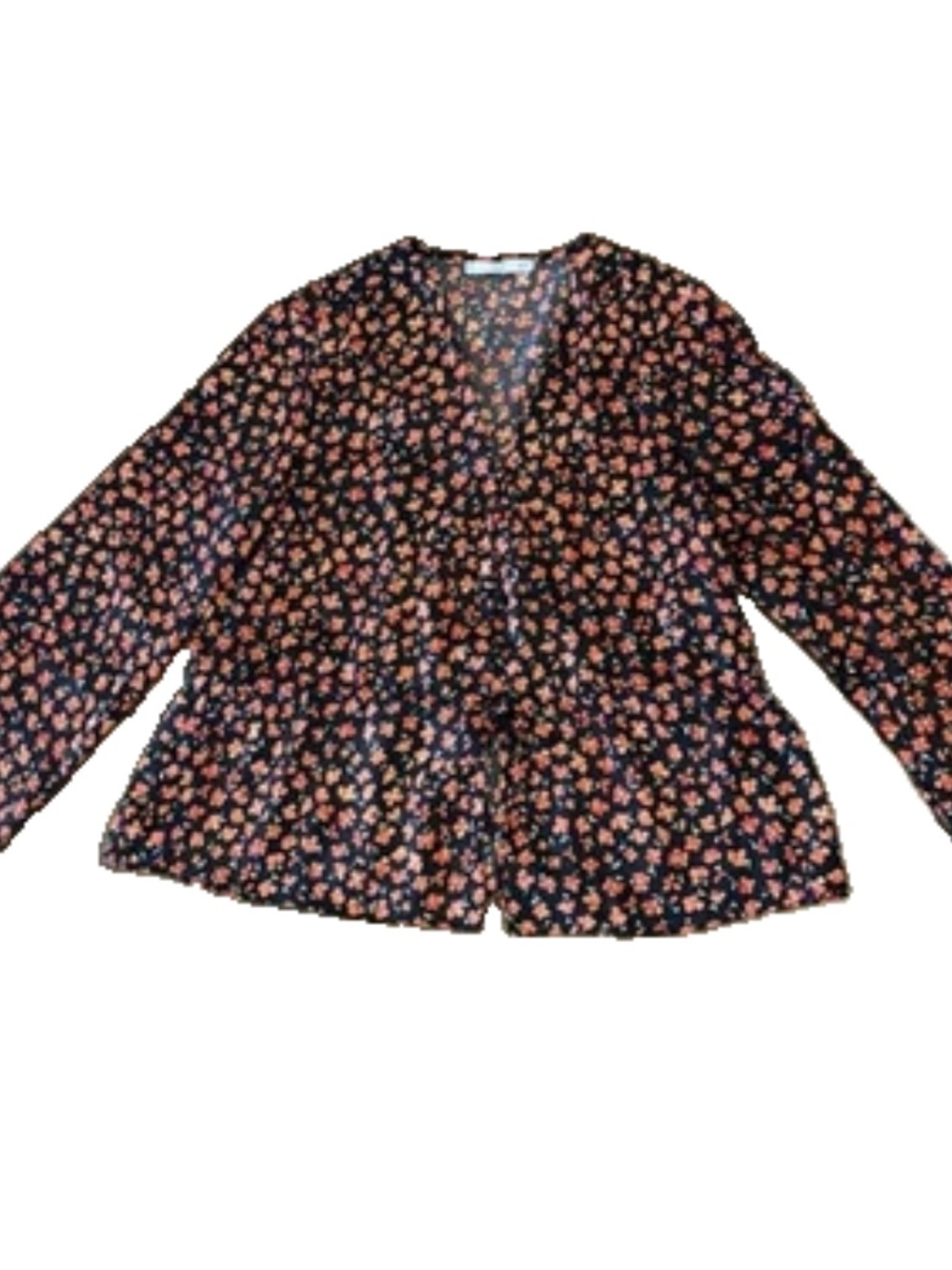 Mango blouse top floral